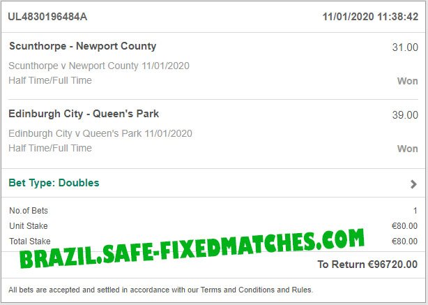 soccer fixed betting