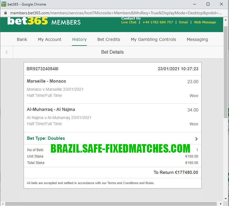 brazil expert fixed matches
